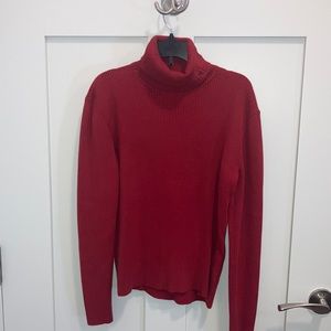 Women’s red turtleneck. Lauren Ralph Lauren
